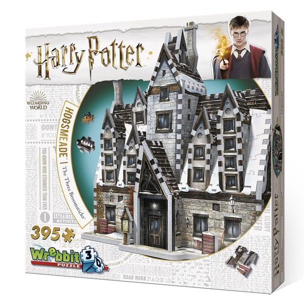 Produktbild: Hogsmeade Gasthaus Die drei Besen Harry Potter. 3D-PUZZLE (395 Teile)
