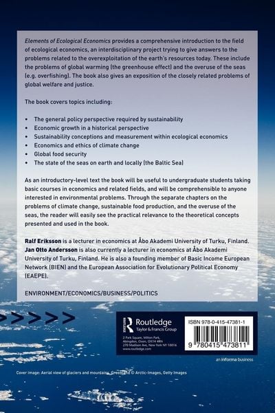 Produktbild: Elements of Ecological Economics