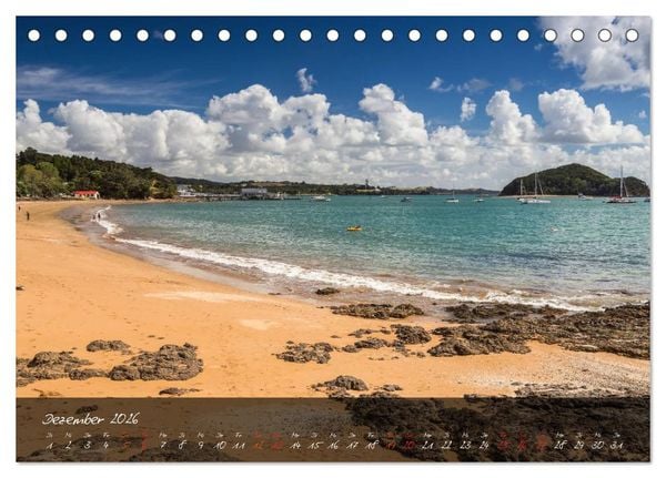 Produktbild: Neuseeland - Land der Maori (Tischkalender 2026 DIN A5 quer), CALVENDO Monatskalender