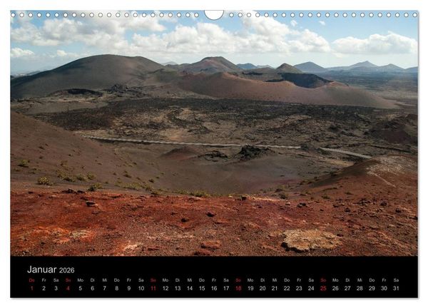 Produktbild: Unterwegs auf Lanzarote (Wandkalender 2026 DIN A3 quer), CALVENDO Monatskalender