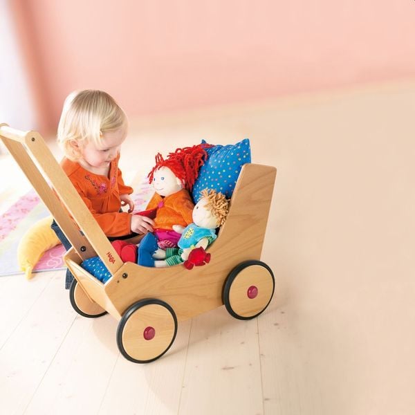 Produktbild: Puppenwagen Natur-(DE/E/F/NL/IT/ES)