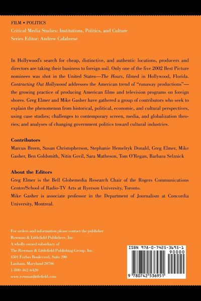 Produktbild: Contracting Out Hollywood