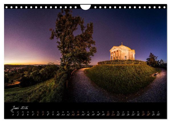 Produktbild: STUTTGART 2026 auf den zweiten Blick (Wandkalender 2026 DIN A4 quer), CALVENDO Monatskalender