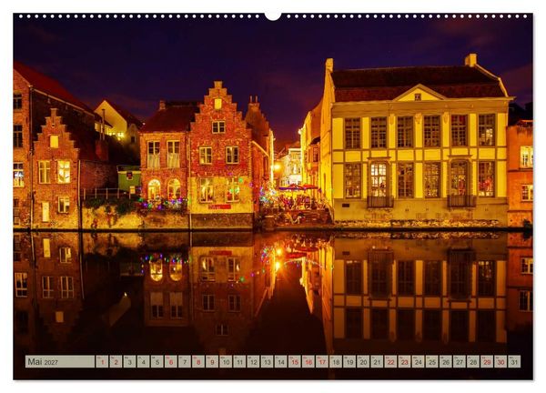 Produktbild: Gent - die geschichtstr&auml;chtige Perle in Flandern (Wandkalender 2027 DIN A2 quer), CALVENDO Monatskalender