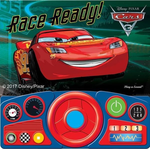 Disney Pixar Cars 3: Race Ready Steering Wheel Sound Book, Gebundene Ausgabe von Pi Kids, Phoenix Intl Pubn Inc, 9781503724235
