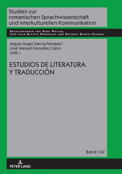 Produktbild: Estudios de literatura y traducci&oacute;n