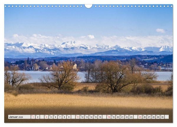 Produktbild: Auszeit Bodensee (Wandkalender 2026 DIN A3 quer), CALVENDO Monatskalender