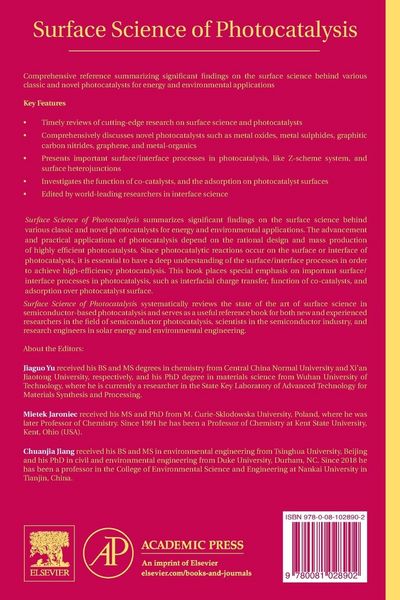 Produktbild: Surface Science of Photocatalysis