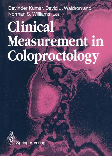 Produktbild: Clinical Measurement in Coloproctology