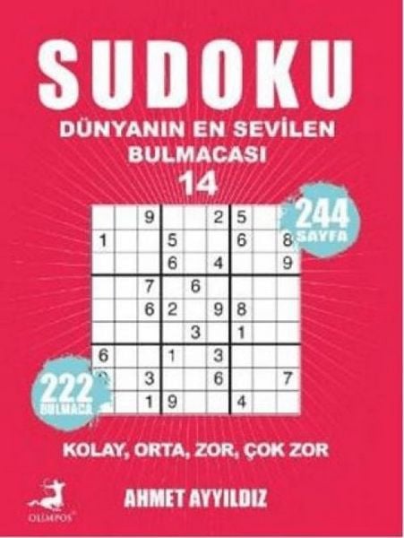 Produktbild: Sudoku - D&uuml;nyanin En Sevilen Bulmacasi 14
