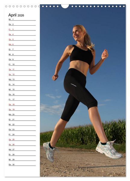 Produktbild: Der Laufplaner (Wandkalender 2026 DIN A3 hoch), CALVENDO Monatskalender