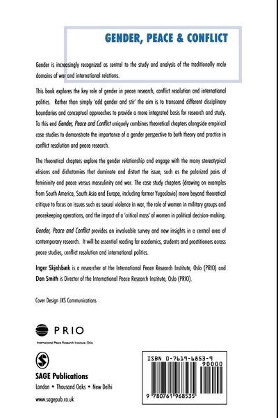 Produktbild: Gender, Peace and Conflict