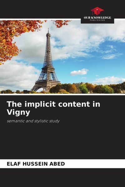 Produktbild: The implicit content in Vigny