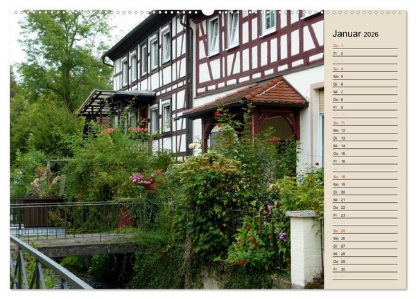 Produktbild: Bad Orb - Romantik im Spessart (hochwertiger Premium Wandkalender 2026 DIN A2 quer), Kunstdruck in Hochglanz