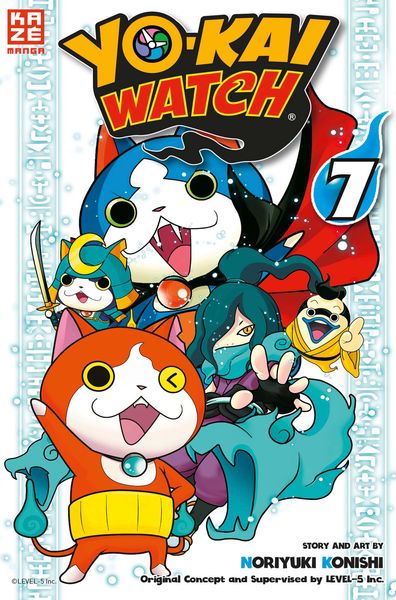 Yo-kai Watch 07, Taschenbuch von Noriyuki Konishi,Level Five, Pegasus Manga, 978-2-88921-834-9