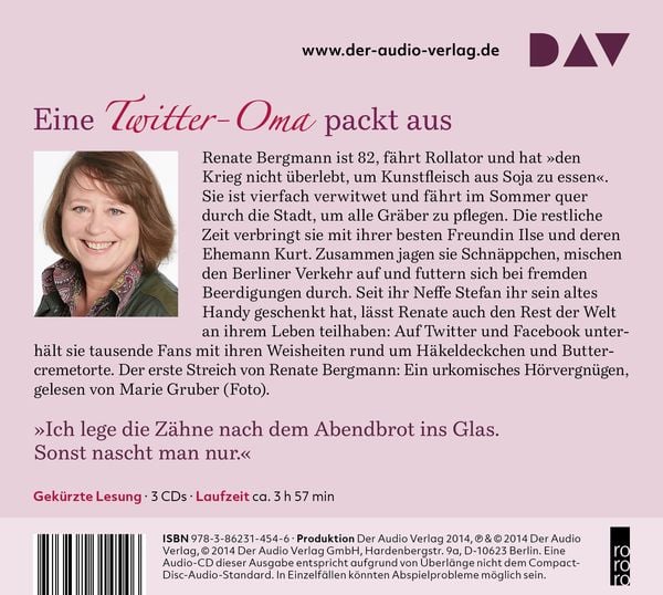 Produktbild: Ich bin nicht süß, ich hab bloß Zucker. Eine Online-Omi sagt, wie's ist