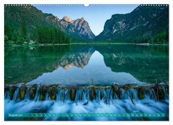 Produktbild: Alpenseen - Berge im Spiegel (hochwertiger Premium Wandkalender 2027 DIN A2 quer), Kunstdruck in Hochglanz
