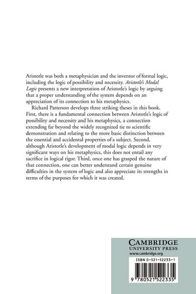 Produktbild: Aristotle's Modal Logic