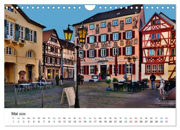 Produktbild: Odenwald - Impressionen (Wandkalender 2026 DIN A4 quer), CALVENDO Monatskalender