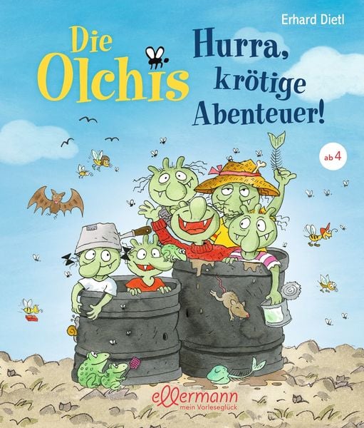 Produktbild: Die Olchis. Hurra, kr&ouml;tige Abenteuer!