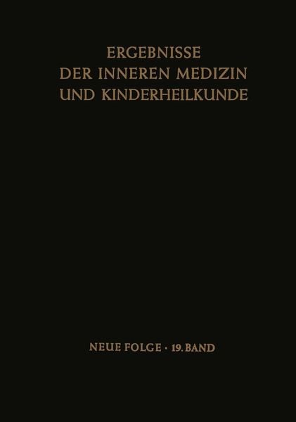 Produktbild: Ergebnisse der Inneren Medizin und Kinderheilkunde