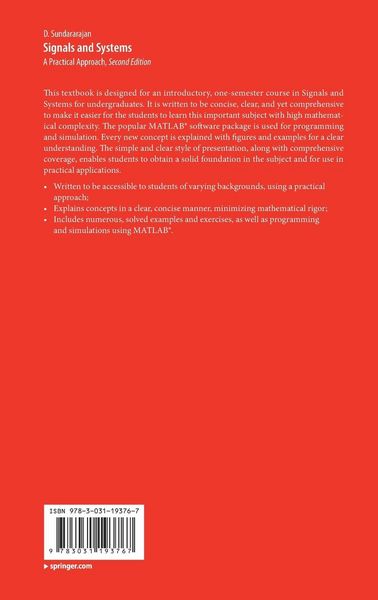 Produktbild: Signals and Systems