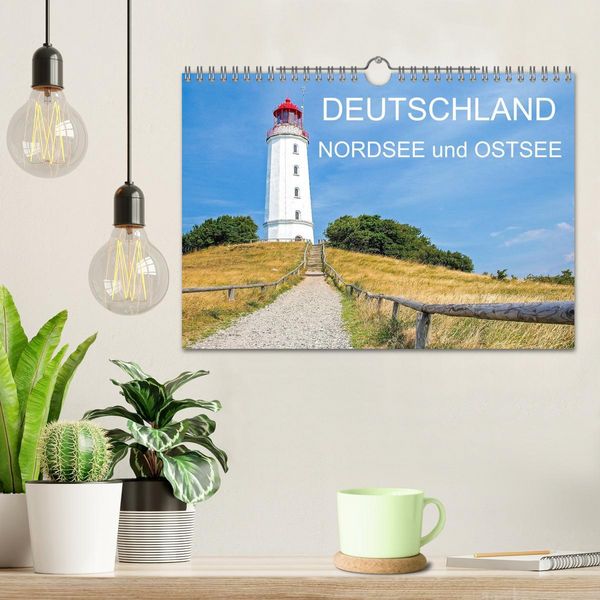 Produktbild: Deutschland- Nordsee und Ostsee (Wandkalender 2026 DIN A4 quer), CALVENDO Monatskalender