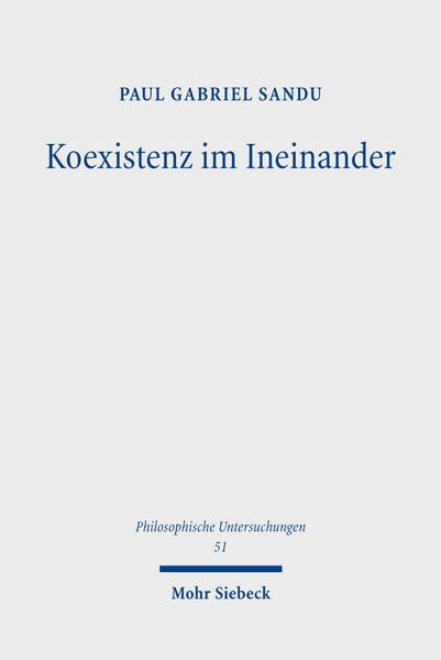 Produktbild: Sandu, P: Koexistenz im Ineinander