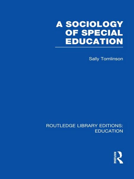 Produktbild: A Sociology of Special Education (RLE Edu M)