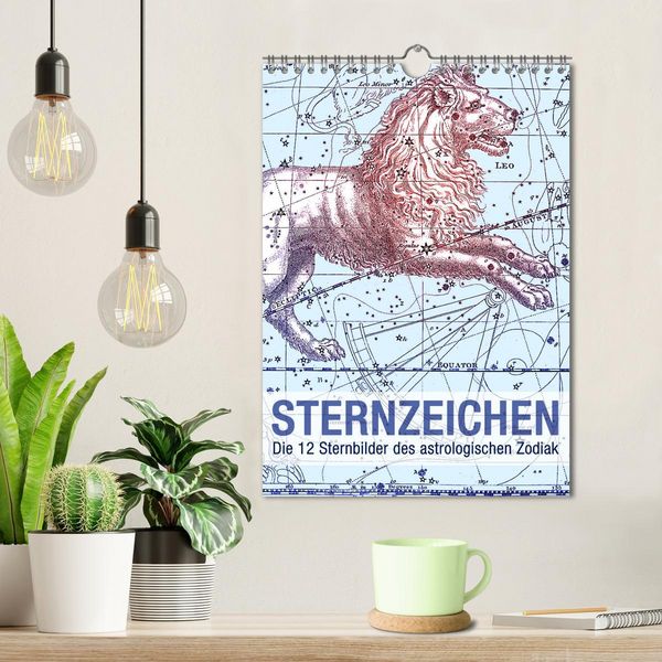 Produktbild: Sternzeichenkalender (Wandkalender 2026 DIN A4 hoch), CALVENDO Monatskalender