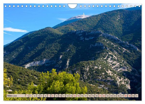 Produktbild: Magisches Land des Ventoux (Wandkalender 2026 DIN A4 quer), CALVENDO Monatskalender