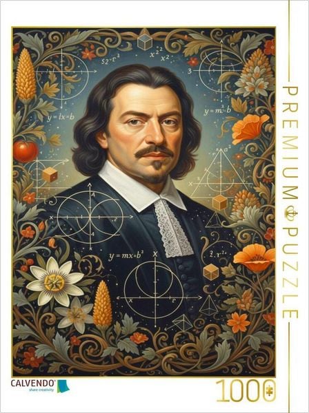 CALVENDO Puzzle René Descartes (1596-1650) | 1000 Teile Lege-Größe 64 × 48 cm Foto-Puzzle für glückliche Stunden