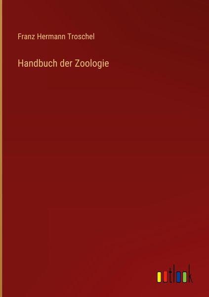 Produktbild: Handbuch der Zoologie