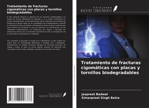 Produktbild: Tratamiento de fracturas cigom&aacute;ticas con placas y tornillos biodegradables