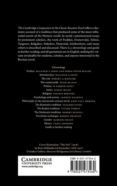 Produktbild: The Cambridge Companion to the Classic Russian Novel
