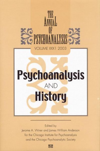 Produktbild: The Annual of Psychoanalysis