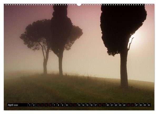Produktbild: Toskana - Inseln im Nebel (Wandkalender 2026 DIN A2 quer), CALVENDO Monatskalender