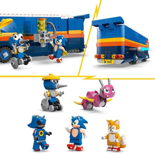 Produktbild: LEGO Sonic the Hedgehog Team Sonics Kommando-Truck 77006, Spielzeug