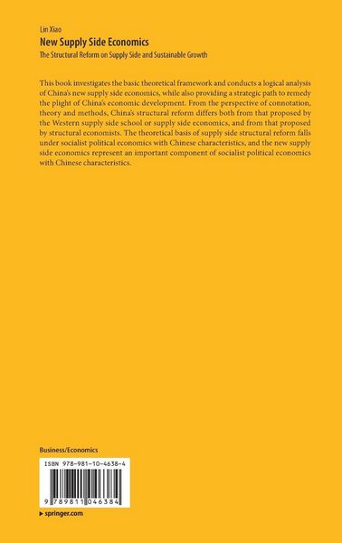 Produktbild: New Supply Side Economics