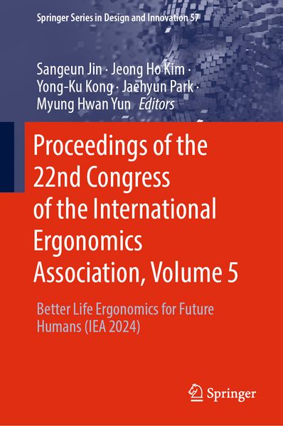 Produktbild: Proceedings of the 22nd Congress of the International Ergonomics Association, Volume 5