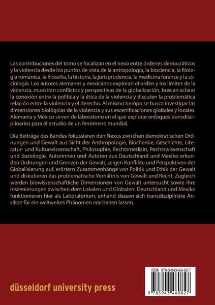 Produktbild: Democracia y violencia entre lo global y lo local