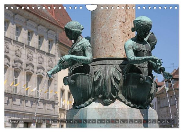 Produktbild: Bummel durch Forchheim (Wandkalender 2026 DIN A4 quer), CALVENDO Monatskalender
