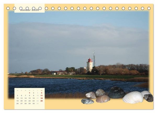 Produktbild: Leuchtt&uuml;rme Schleswig-Holsteins (Tischkalender 2026 DIN A5 quer), CALVENDO Monatskalender
