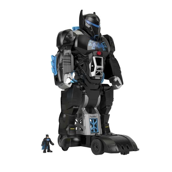 Produktbild: Imaginext DC Super Friends Bat-Bot, Batman Spielzeug (transformierend)