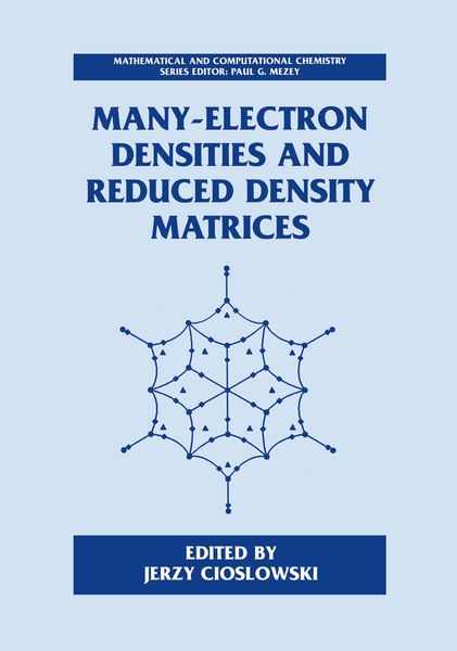 Produktbild: Many-Electron Densities and Reduced Density Matrices