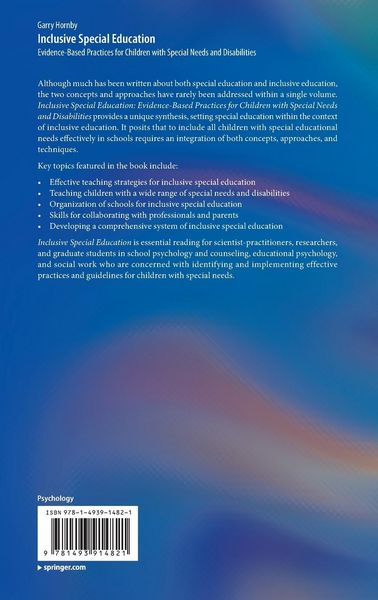 Produktbild: Inclusive Special Education