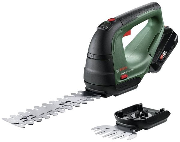 Bosch Home and Garden 0600857000 ADVANCEDSHEAR 18-10 Akku Grasschere, Strauchschere inkl. Akku, inkl. Ladegerät 18 V Li-Ion
