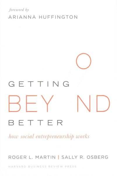Produktbild: Getting Beyond Better