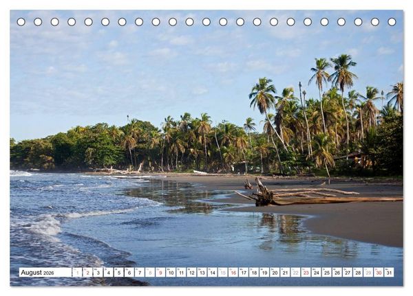 Produktbild: Costa Rica (Tischkalender 2026 DIN A5 quer), CALVENDO Monatskalender