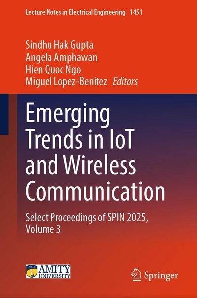 Produktbild: Emerging Trends in IoT and Wireless Communication